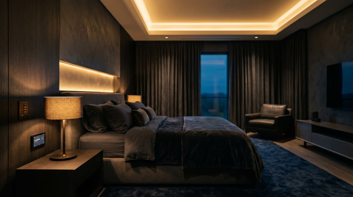 Circadian Lighting in the Bedroom: What the Science Actually Says. Restrepo Innovations