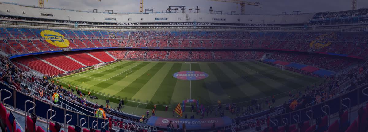 Spotify Camp Nou stadium in Barcelona, part of the Espai Barca project supported by Crestron technology