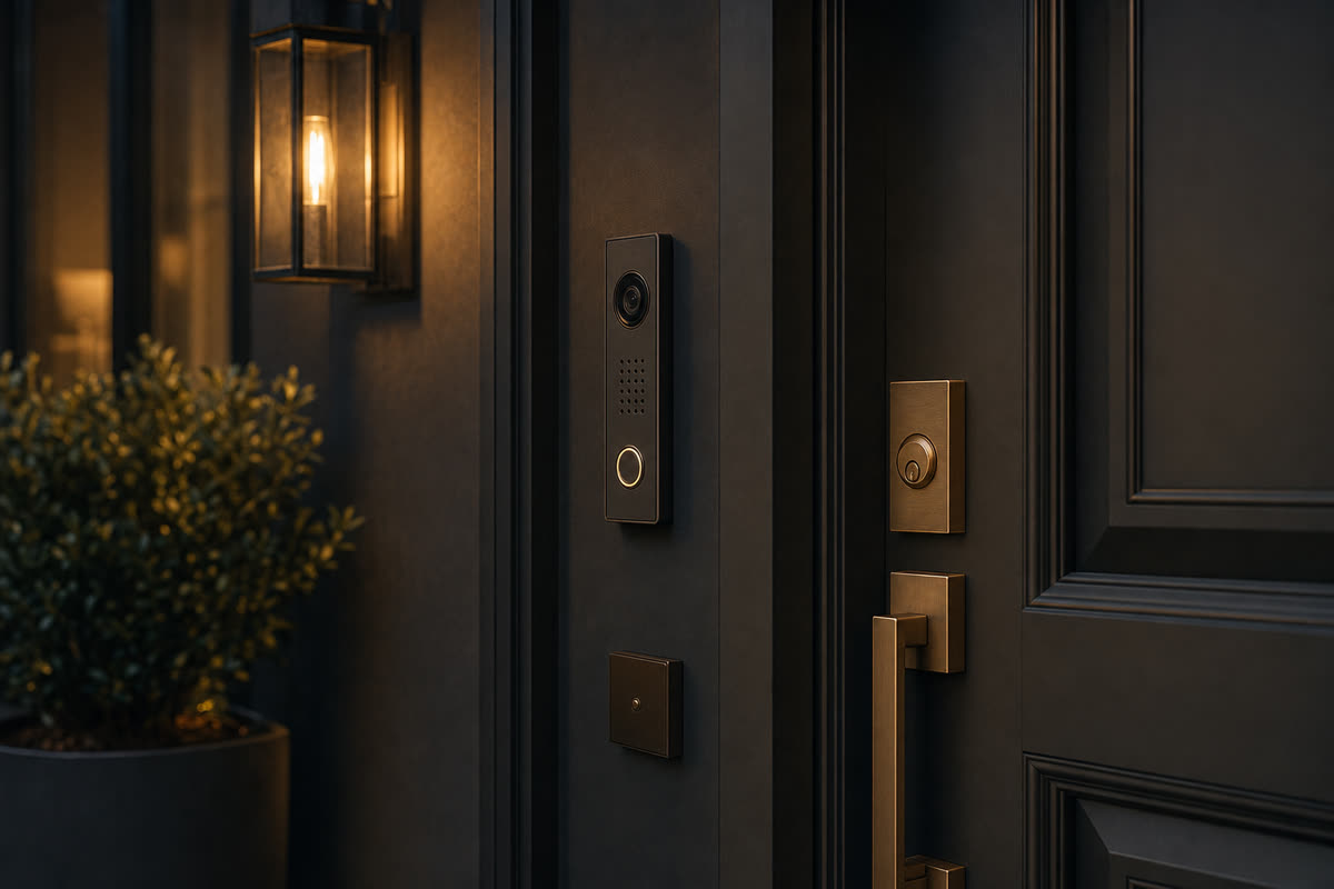 Designing the Front Door: Doorbell, Camera, Intercom, Lock