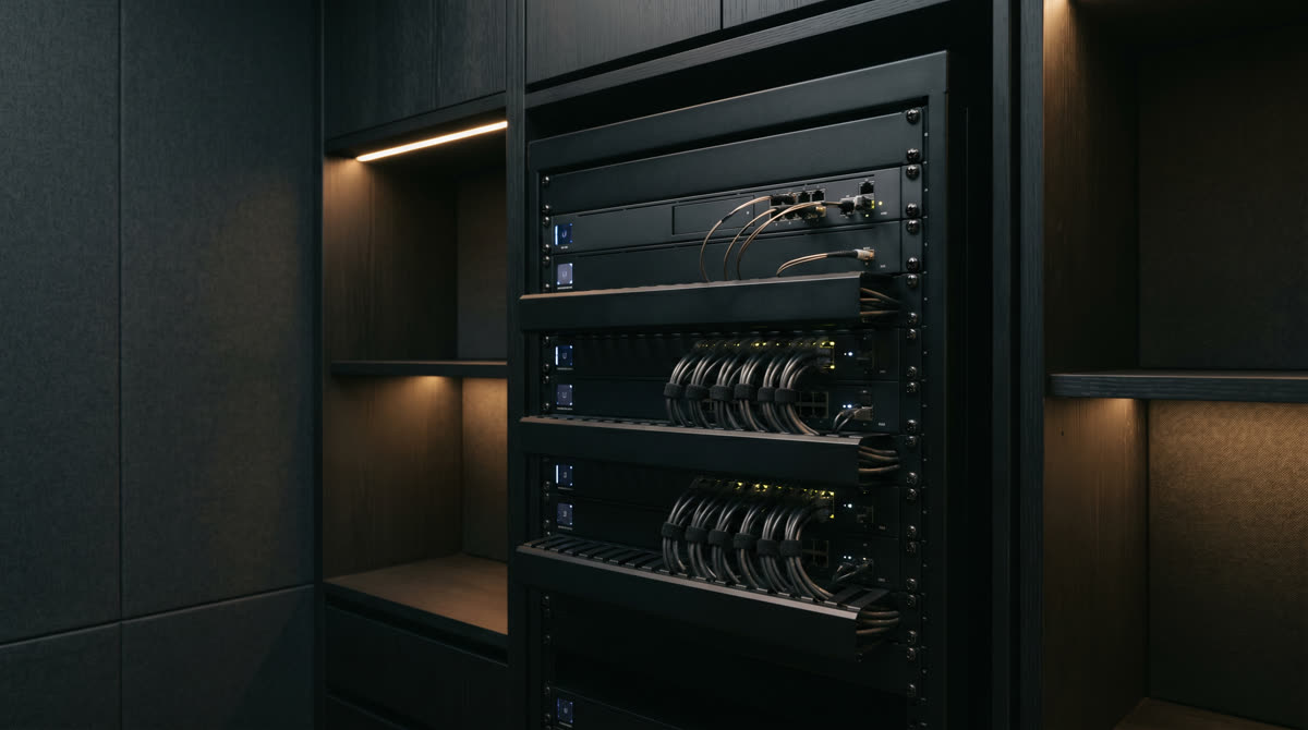 Designing a Network for a 15,000 Square Foot Estate. Restrepo Innovations