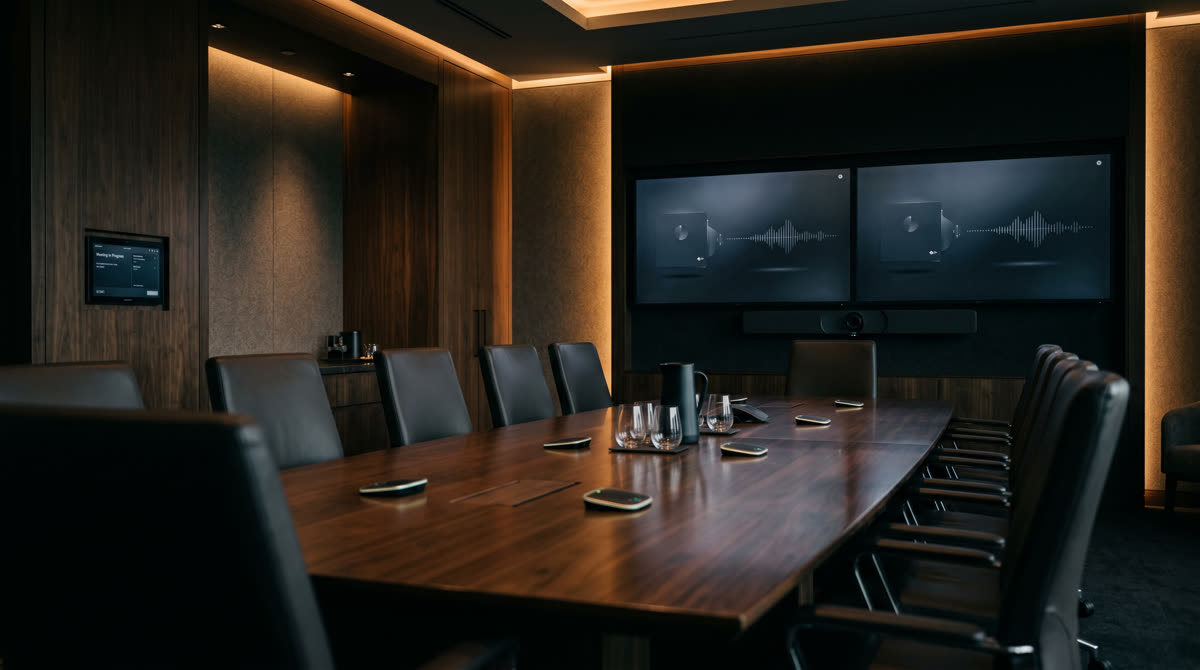 Upgrading an Executive Boardroom That Wasn’t Built for Modern AV. Restrepo Innovations