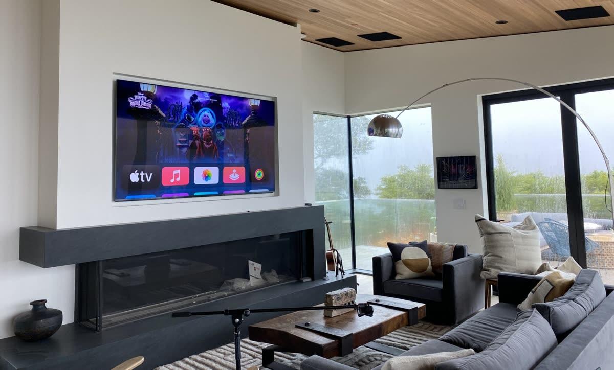Close-up of Grimani Systems active loudspeaker design used for reference-level home cinema playback