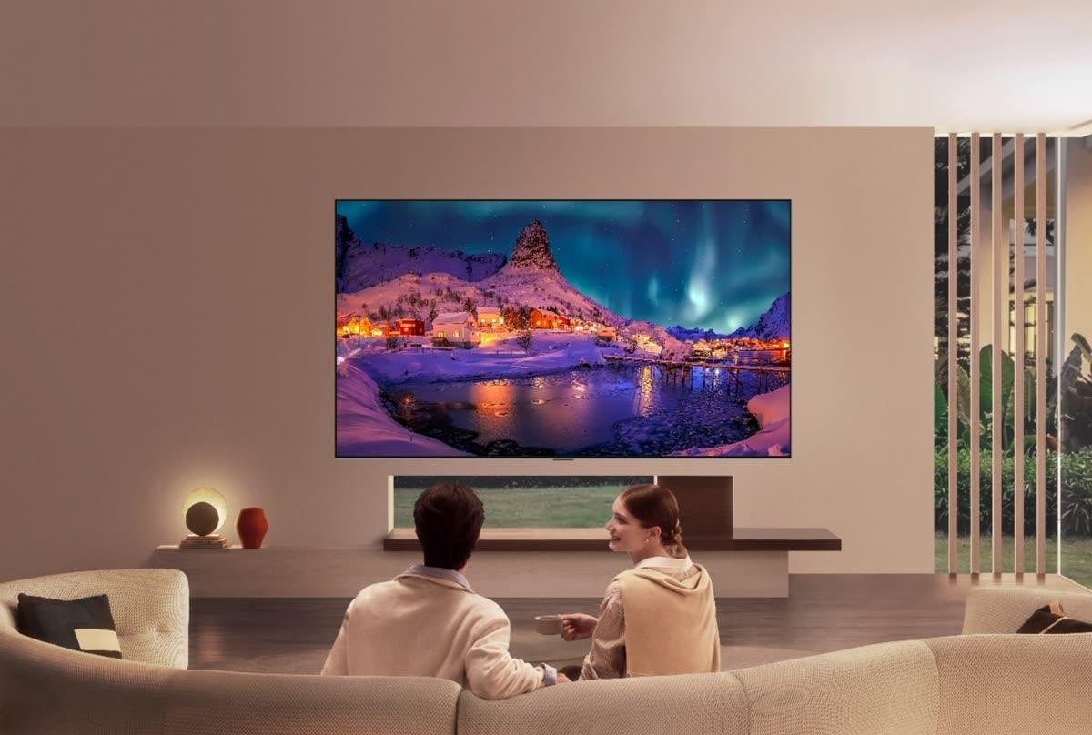 LG home cinema press image showing OLED TV in a dedicated theater-style living space, used for LG Electronics partner spotlight