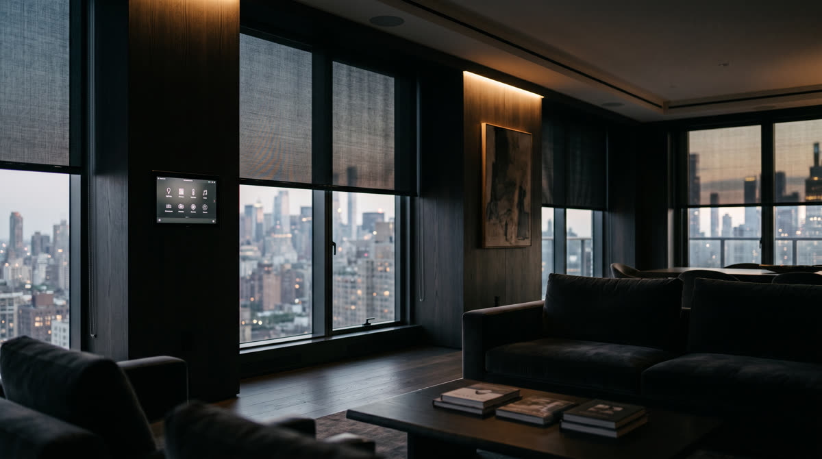 Full AV and Automation for a Manhattan Penthouse. Restrepo Innovations