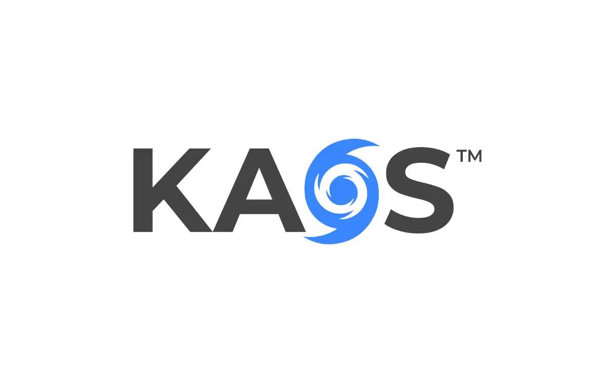 Screen Innovations KAOS outdoor shade product graphic for high-wind and hospitality applications