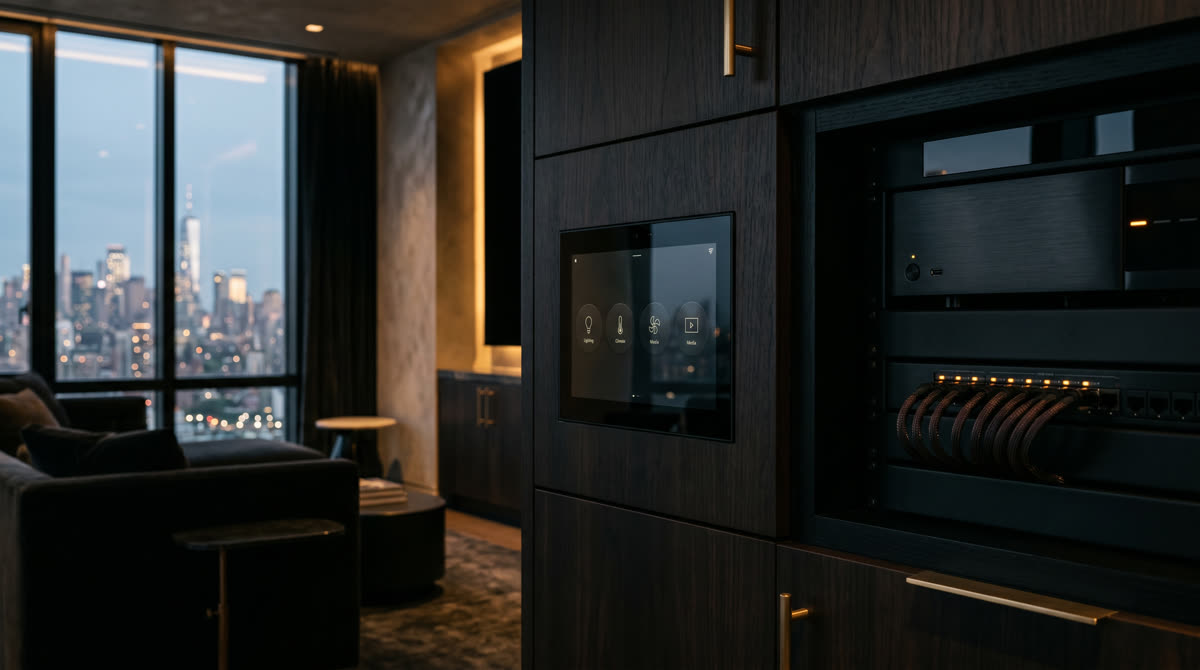 Smart Home Automation in Manhattan Penthouses. Restrepo Innovations