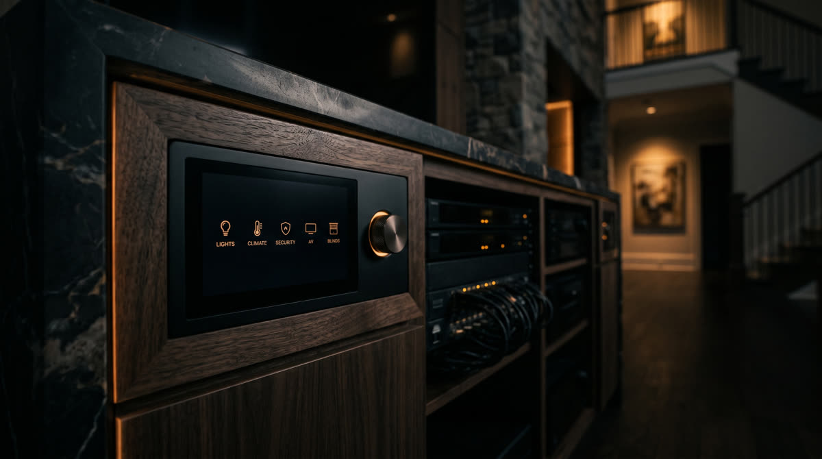 Smart Home Technology for Saddle River Estates. Restrepo Innovations