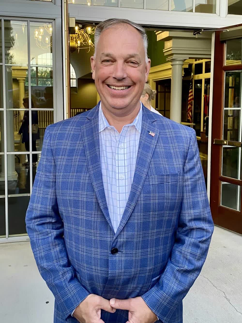 Bob Gallic, President and CEO of Workroom Services, at the Warren New Jersey showroom