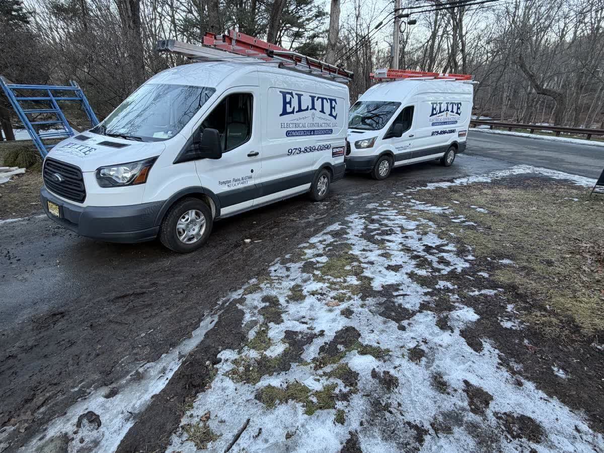 Elite Electrical Contracting Bergen County NJ electrician service panel and Generac standby generator work