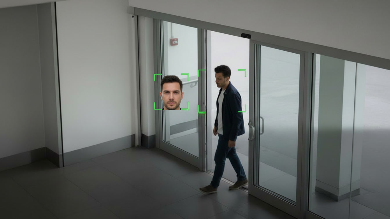 IC Realtime facial recognition feature identifying familiar faces and unknown visitors