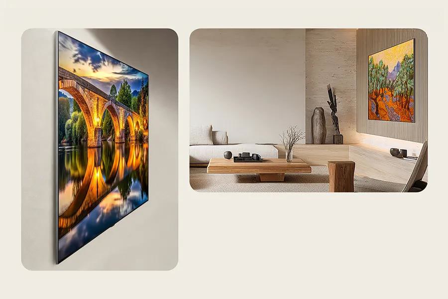 LG OLED evo G6 4K Smart TV with flush-fit Gallery Design. 2026 model