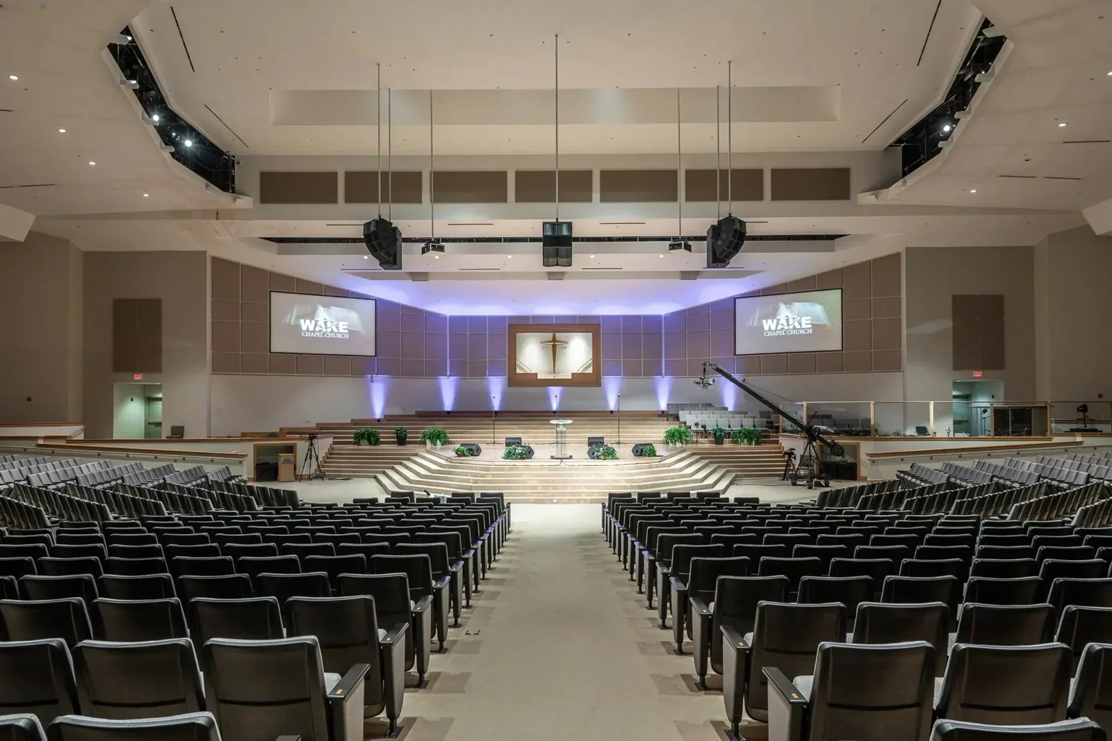 Sonance audio at Wake Chapel Church — house of worship install