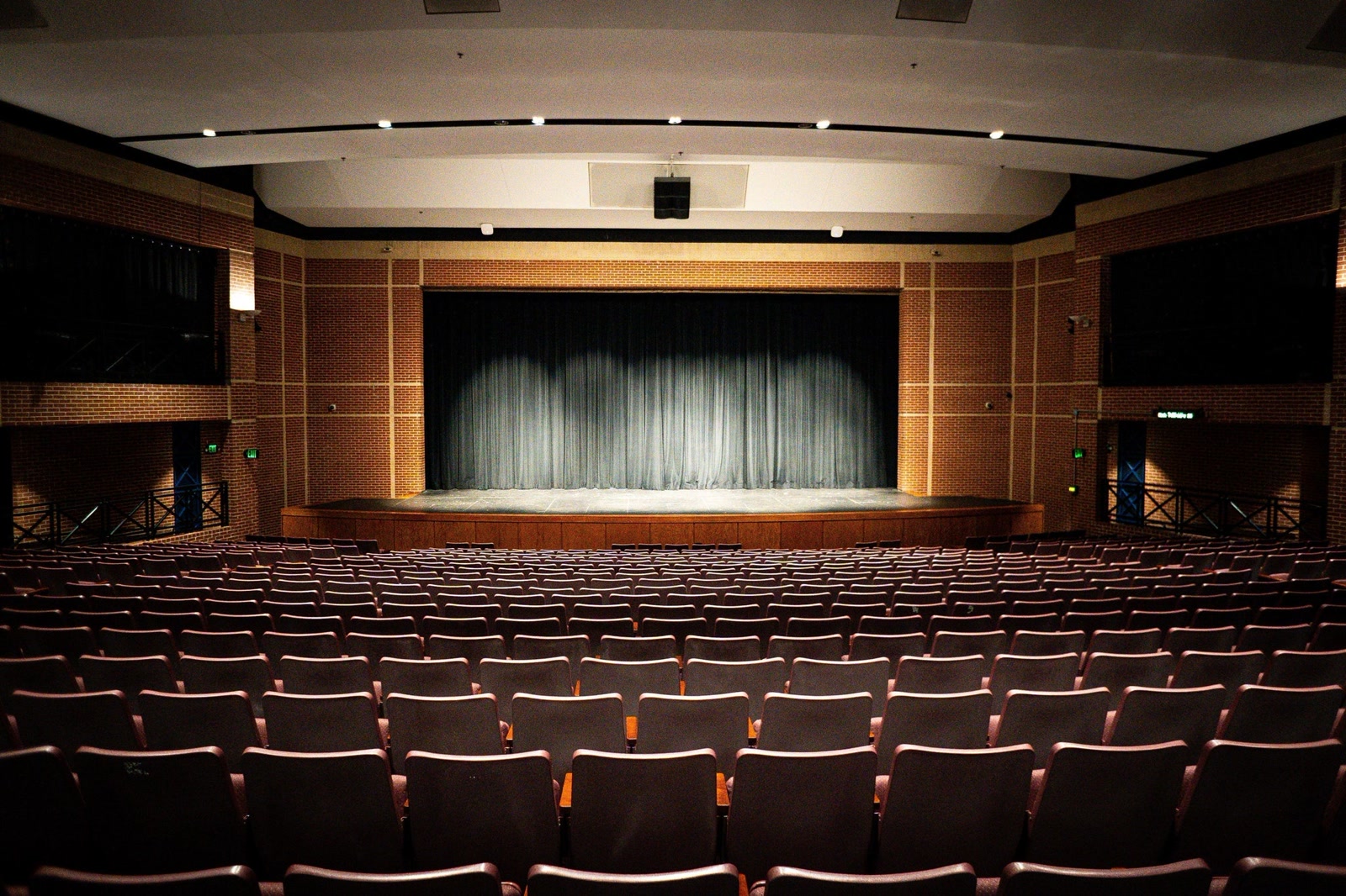 Sonance audio at Fossil Ridge High School Theater — performance venue install