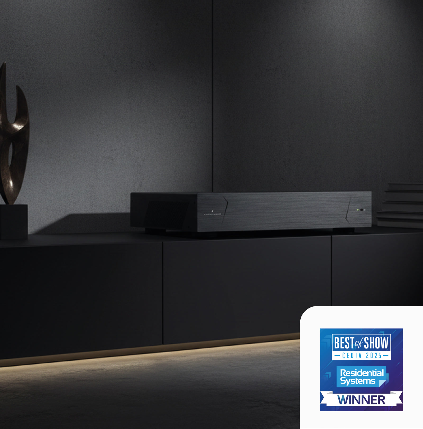 StormAudio Impulsion 8 multi-channel amplifier close-up