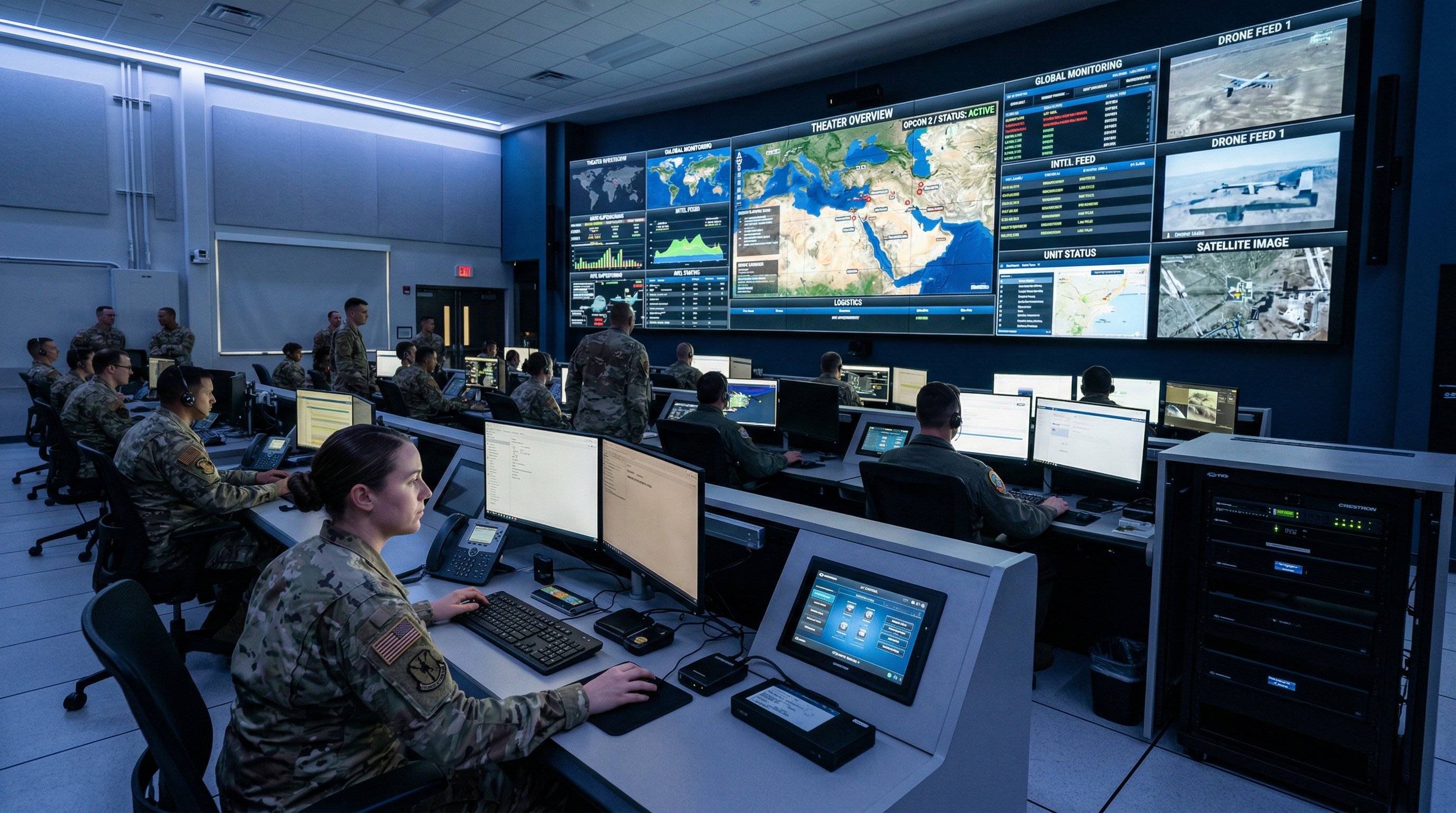 Government and military AV services